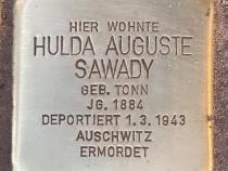 Stolperstein Hulda Sawady © Koordinierungsstelle Stolpersteine Berlin