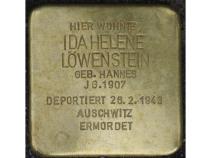 Ida Helene Löwenstein © Stolpersteininitiative - Hupka