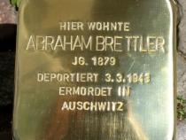 Stolperstein Abraham Brettler © Koordinierungsstelle Stolpersteine Berlin