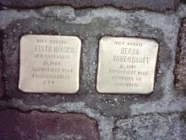 Stolpersteine für Edith Hirsch und Gerda Tugendhaft