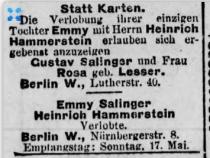 Heinz kurze Zeit vor seiner Abreise nach England, Foto von Henry Foner