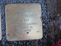Stolperstein Günter Ingwer © Koordinierungsstelle Stolpersteine Berlin