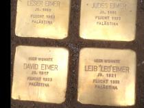 4 Stolpersteine für Familie Eimer in Alte Schönhauser Straße 4