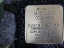 Stolperstein Alexander Schapiro  © Koordinierungsstelle Stolpersteine Berlin