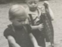 Gerhard und seine Schwester Gertrud © Familie