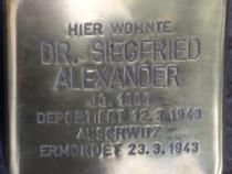 Stolperstein Adelheid Alexander © Stolperstein Initiative Mitte