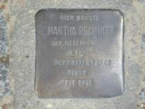 Stolperstein für Martha Rechnitz. Copyright: MTS