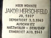 Stolperstein Jakob Herschfeld © Koordinierungsstelle Stolpersteine Berlin
