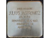 Stolperstein Julius Jastrowitz Bild: Stolpersteine-Initiative CW, Hupka