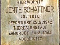 Stolperstein Jente Schattner © Howard Shattner