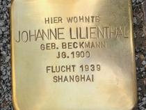 Stolperstein Johanne Lilienthal, geb. Beckmann © S. Davids