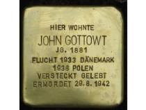 John Gottowt © Stolpersteininitiative, Hupka