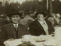 Julius und Johanna Pape. Undatierte Aufnahme. Foto: Naomi Sommerfeld-Amitay