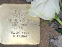 Stolperstein für Käthe Silberstein, geb. Crohn © P. Gutsche
