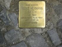 Stolperstein für Heinz Hermann Basch. Copyright: MTS