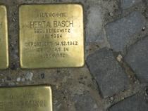 Stolperstein für Herta Basch. Copyright: MTS