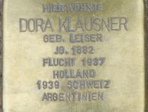 Stolperstein Dora Klausner (Bild: Stolpersteine-Initiative CW, Hupka)