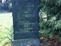 Grabstelle der Familie Smula auf dem St. Nikolai- und St. Marien-Friedhof I in Berlin-Prenzlauer Berg, Aufnahme von 2017. Das Grab existiert mittlerweile nicht mehr. Foto: Claudia Schoppmann