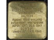 Stolperstein für Kurt Lilienthal © Stolpersteininitiative, Hupka