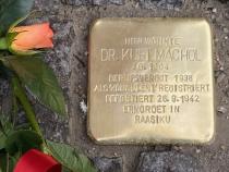 Stolperstein für Dr. Kurt Jakob Machol © A. Kahane
