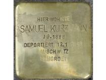 Stolperstein Samuel Kurzmann © H.J. Hupka