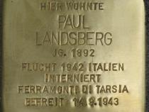 Stolperstein Paul Landsberg Bild: Stolpersteine-Initiative CW, Hupka