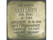 Stolperstein Lilli Laser Bild: Stolpersteine-Initiative CW, Hupka