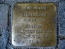 Stolperstein für Lea Behar Bild: Bezirksamt