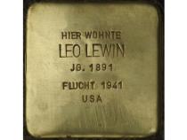 Stolperstein für Leo Lewin