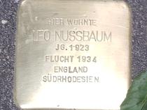 Stolperstein Leo Nussbaum © Initiative