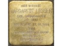 Stolperstein für Margarete Lesser © H.-J.Hupka, 2015