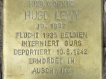Stolperstein Hugo Lewy Bild: Stolpersteine-Initiative, H.-J. Hupka