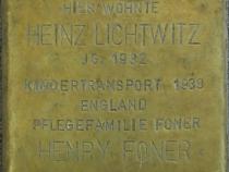 Stolperstein Heinz Lichtwitz (Bild: Stolpersteine-Initiative CW, Hupka)