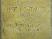Stolperstein Ilse Lichtwitz Bild: Stolpersteine-Initiative CW, Hupka