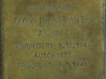 Stolperstein Max Lichtwitz Bild: Stolpersteine-Initiative CW, Hupka