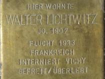 Stolperstein Walter Lichtwitz Bild: Stolpersteine-Initiative CW, Hupka