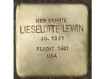 Stolperstein für Lieselotte Lewin