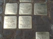Stolpersteine für Margarete und Theodor Lipski, Leo und Alice Buttermilch, Ruth und Heinz Hermann Freudenthal und Jenny Mendelsohn