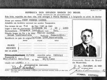 Einwanderungskarte Kurt Loebel © Ancestry, Sammlung Rio de Janeiro, Brasilien, Einwanderungskarten