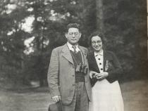 Lore Sternfeld und ihr Vater Richard Sternfeld