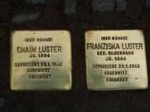 Stolpersteine Familie Luster (c)Projekt-Stolpersteine