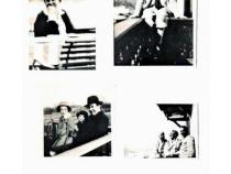 m Uhrzeigersinn: Betty Marcuse, Hans Marcuse, Vera, Ralph und Hans Marcuse, Theo, Betty und Hans Marcuse Bild: privat