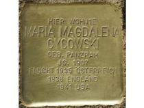 Stolperstein Maria Magdalena Cycowski © H. J. Hupka