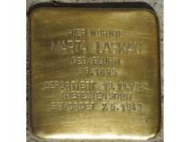 Stolperstein Marta Laskau © H. J. Hupka