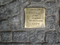 Stolperstein für Dr. Moritz Galliner. Copyright: MTS