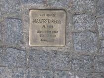 Stolperstein für Manfred Reiss. Copyright: MTS
