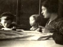 Max, Erna und Malka Leibler (Foto: Daniel Ariel)