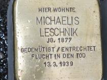 Stolperstein Michaelis Leschnik © Koordinierungsstelle Stolpersteine Berlin