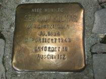 Stolperstein für Gertrud Kolmar. Copyright: MTS
