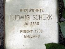 Stolperstein Ludwig Scherk © OTFW